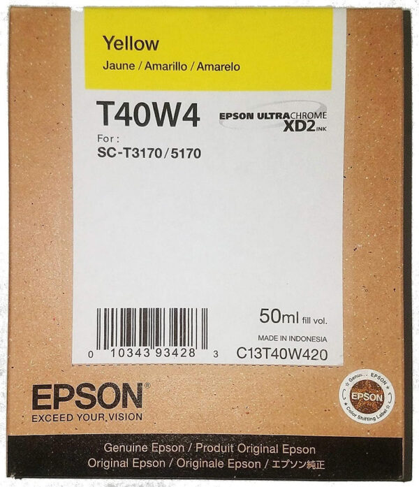 TINTA EPSON T40W420 AMARILLO ULTRACHROME (T3170)