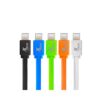 CABLE LIGHTING XTECH PACK10 XTG-236 ON-THE-GO 1M/BLA/NEG/VER/AZU/NAR