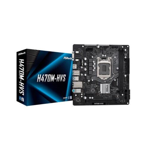 PLACA MADRE ASROCK 1200 H470M-HVS V/S/R/HDMI/DDR4/USB3.2/MATX
