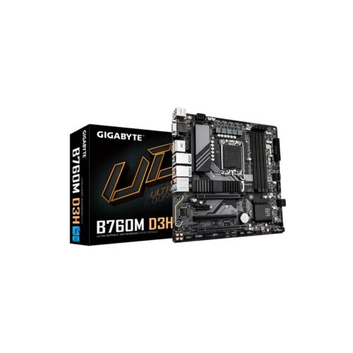 PLACA MADRE GIGABYTE 1700 B760M D3H DDR5 V/S/R/HDMI/2DP/2M2/USB3.2/MATX