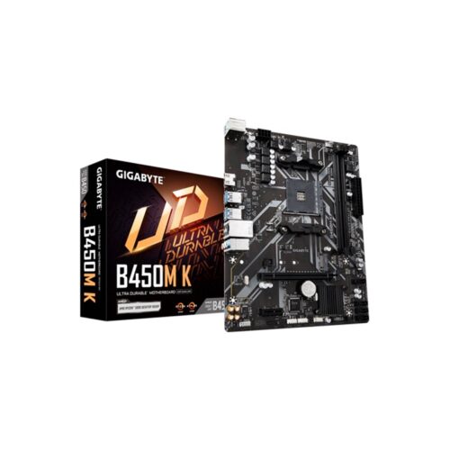 PLACA MADRE GIGABYTE AM4 B450M K S/R/HDMI/M2/DDR4/USB3.2/MATX