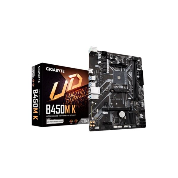 PLACA MADRE GIGABYTE AM4 B450M K S/R/HDMI/M2/DDR4/USB3.2/MATX