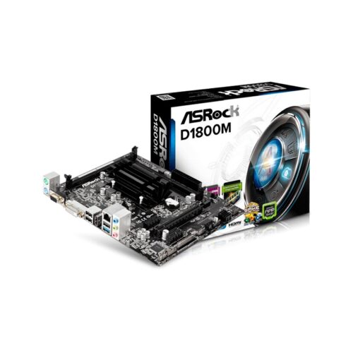 PLACA MADRE ASROCK+CPU D1800M DC 2.41/V/S/R/HDMI/DVI/DDR3