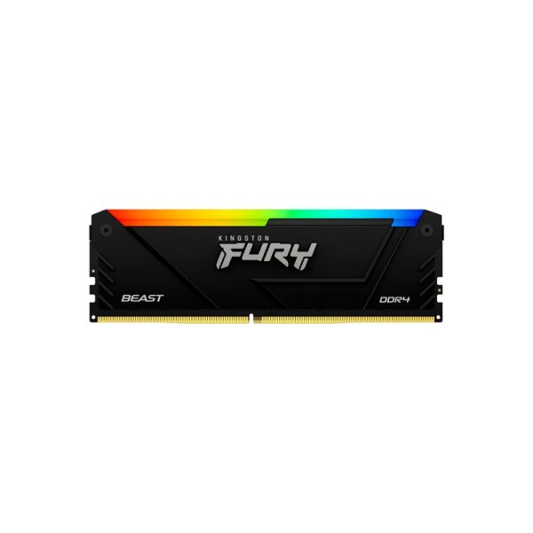 MEMORIA RAM KINGSTON DDR4 16G 2666 FURY BEAST BK KF426C16BB2A/16 RGB XMP