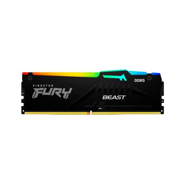MEMORIA RAM KINGSTON DDR5 8G 5600 FURY BEAST BK KF556C40BBA-8 RGB XMP