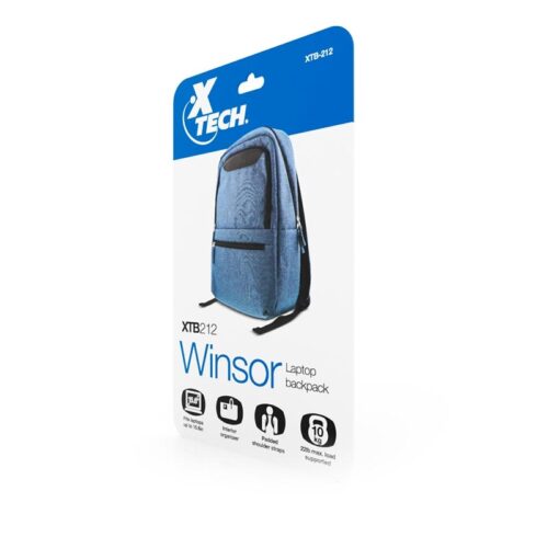 MOCHILA XTECH 15.6" XTB-212 WINSOR AZUL-INDIGO
