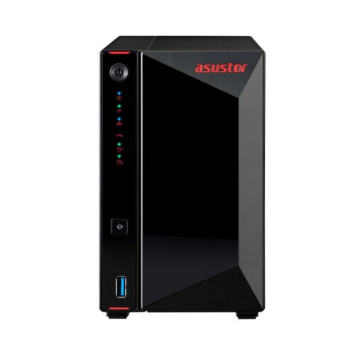 NAS ASUSTOR AS5202T CEL2.0/2BAY/2GB/2-GBLAN/HDMI/3USB3.2