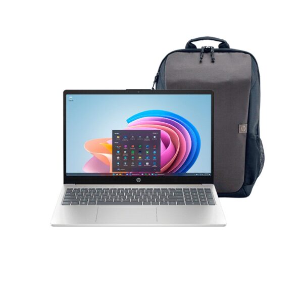 NOTEBOOK HP I3 1.8/8/256/W11H/15.6"FHD DORADO 15-FD0002LA +MOCHILA TRAVEL