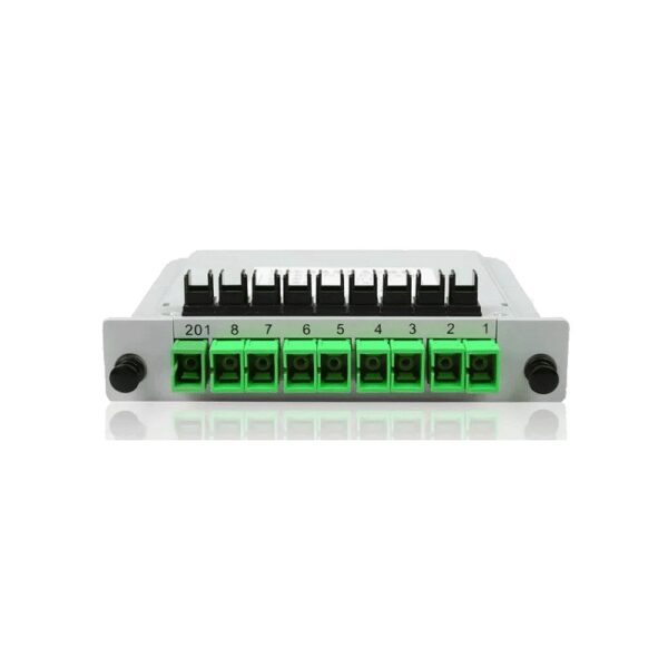 NE ATRIAN ATS1X8PLC-LXD-SCA-C PLUG IN LGX BOX SPLITER1 X 8WITH SC/APC