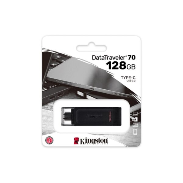PENDRIVE KINSGTON DATATRAVELER 70 128GB DT70/128GB USB-C 3.2