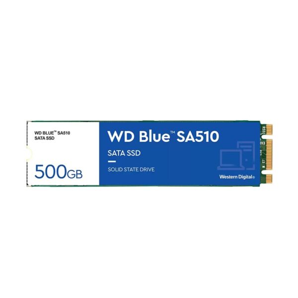 SSD WESTERN DIGITAL M.2 SATA3 500GB SA510 BLUE WDS500G3B0B