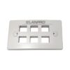 TAPA PLAST.DE 06 PUERTOS LANP LP-3317V6WH