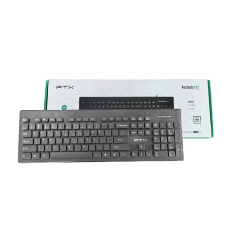 TECLADO USB FTX FTXK100E INGLES
