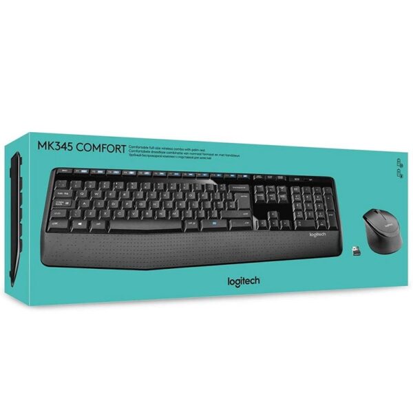 TECLADO LOGITECH 920-007820 MK345 COMBO WIR
