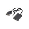 CABLE ADAPTADOR HDMI HEMBRA A VGA MACHO+AUDIO