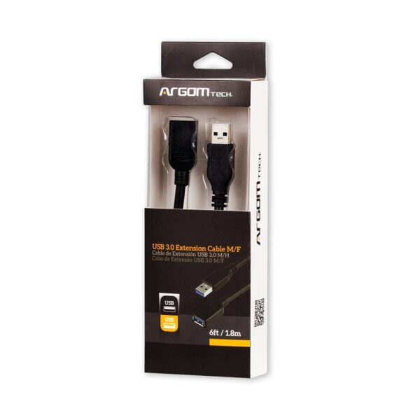CABLE EXTENSOR ARGOMTECH ARG-CB-0046 USB IN/OUT 3.0