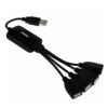 CABLE MULTIPUERTO SATE USB A-HUB05 4 PTOS 2.0