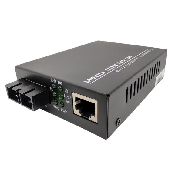 F. MEDIA HL-2111S-20 A/B 10/100/1000MB 20KM CONV