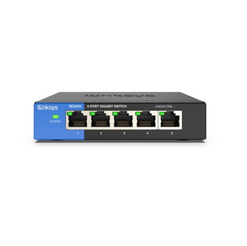 SWITCH LINKSYS SE3005 5-PORT ETHERNET GIGABIT