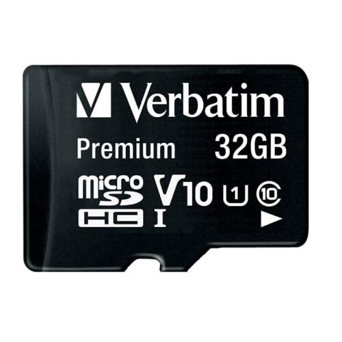 MEMORIA VERBATIM MICRO SDHC 32GB CON ADAPTADOR