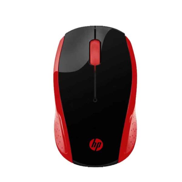 MOUSE HP 200 2HU82AA ABL ROJO WIR