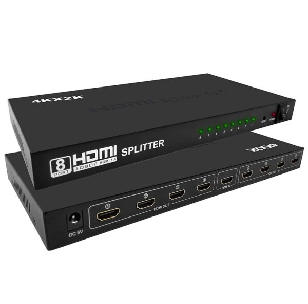 SPLITTER 8 PUERTOS HDMI