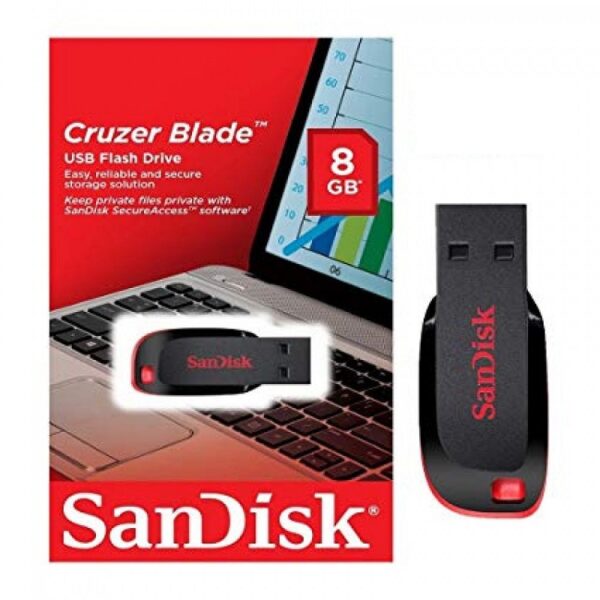 PENDRIVE SANDISK Z50 8GB CRUZER BLADE