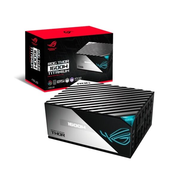 FUENTE ASUS 1600W 80PLUS PLATINUM FULL MODULAR ROG-THOR-1600T-GAMING