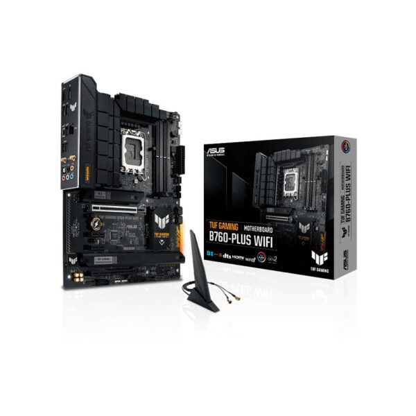 PLACA MADRE ASUS 1700 B760-PLUS WIFI DDR5 TUF GAMING S/R/HDMI/DP/3M2/USB3.2/A
