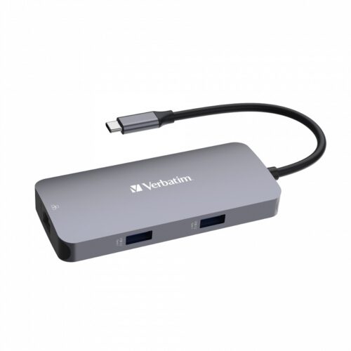 HUB MULTIPUERTO VERBATIM CMH-05 USB-C PRO 5 PUERTOS 32150