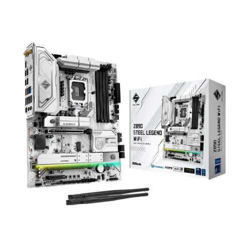 PLACA MADRE ASROCK 1851 Z890 STEEL LEGEND WIFI DDR5 S/R/HDMI/4M2/THUNDERBOLT/AT