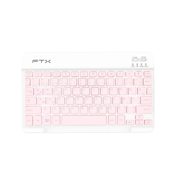 TECLADO BT FTXB09 ESP/ROSA 106234