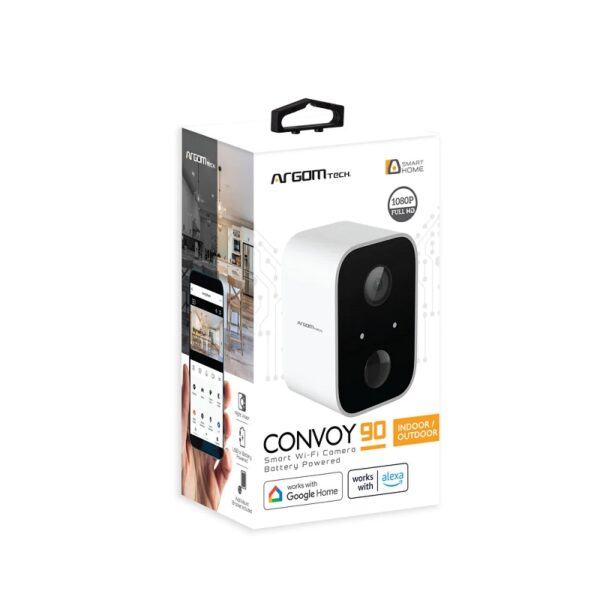 CÁMARA ARGOMTECH ARG-SV-8090WT FHD 1080P CONVOY 90 SMART WIF