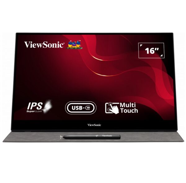 MONITOR VIEWSONIC 15.6" PORTATÍL TOUCH TD1655