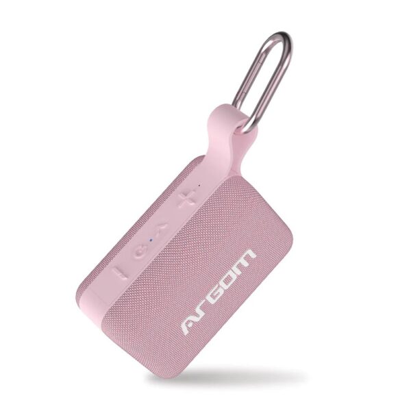 PARLANTE ARGOMTECH ARG-SP-3110PK BOOGIELINK ROSA/RES AGUA