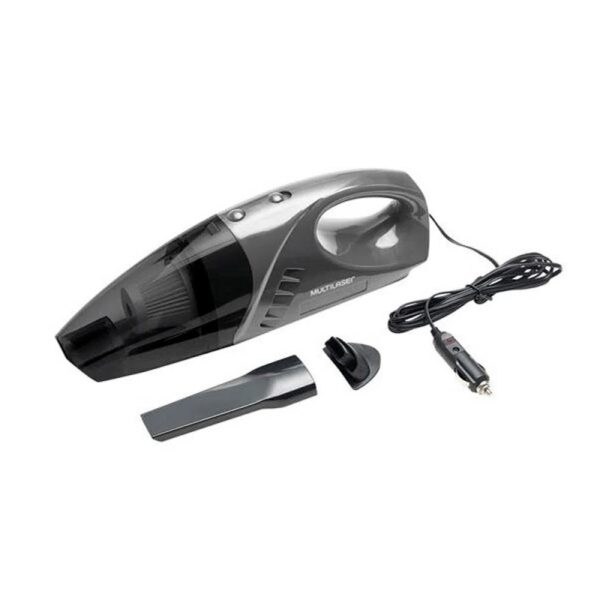 ASPIRADORA PORTATIL PARA AUTO MULTI 12V 80W 2500PA AU614 NEGRO
