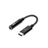 ADAPTADOR XTEH XTC-509 USB-C(M)/3.5MM(H) 10CM/NEGRO