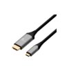 CABLE XTECH XTC-546 USB-C(M)/HDMI(M) 1.82M/4K/30HZ NEGRO