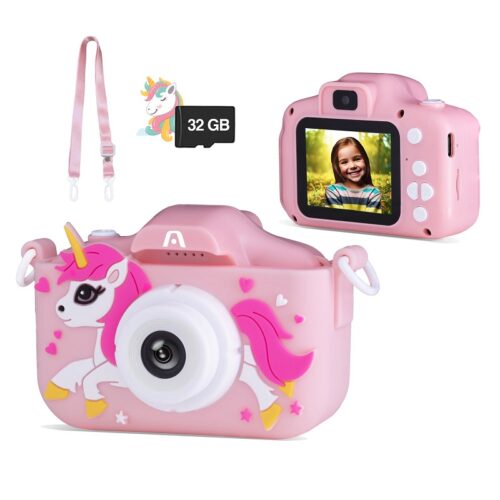 CÁMARA ARGOMTECH PARA SELFIE ARG-AC-9181PK IPS/40MP/FHD/USB PARA NIÑOS