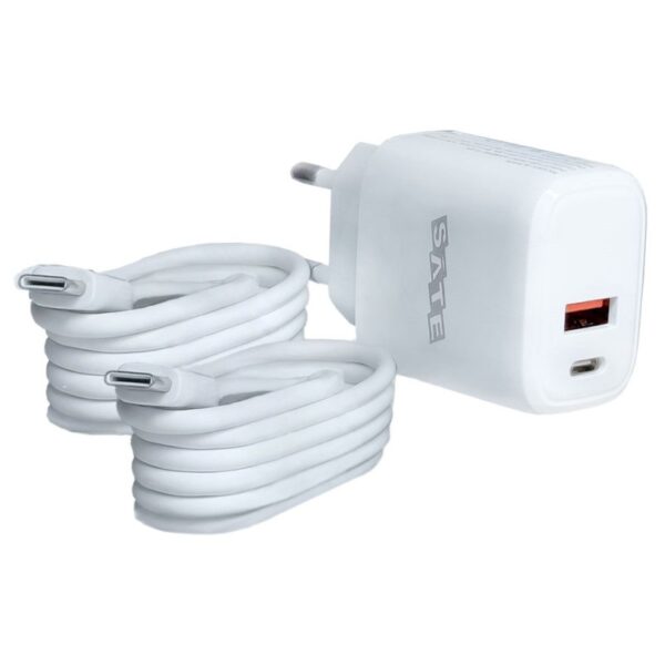 CARGADOR SATE PARA CELULAR A-R404 18W/20W USB