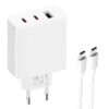 CARGADOR XIAOMI PARA PARED 67W GAN BHR7493EU USB-A/USB-C CON CABLE