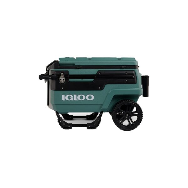 CONSERVADORA IGLOO CON RUEDAS 112 LATAS TRAILMATE JOURNEY VERDE 1P 88X50X60CM 34926