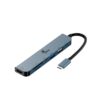 HUB XTECH XTC-571 USB-C/7 EN 1 4K/5GBPS/SD/USB-C GRIS