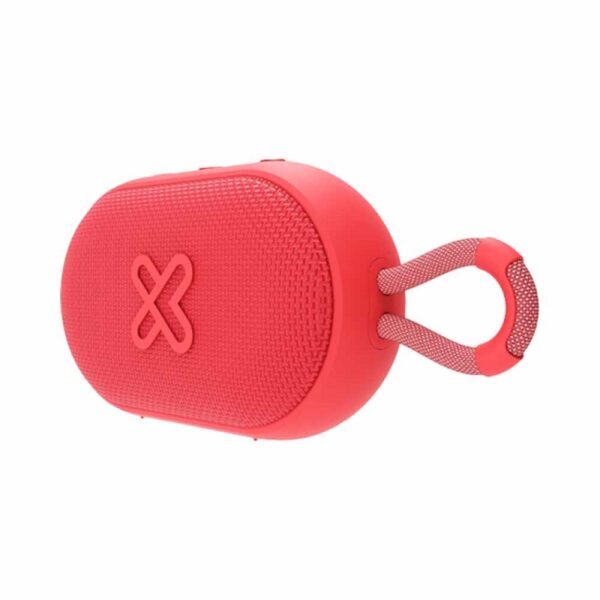 PARLANTE KLIP XTREME GROOVESPLASH KBS-030RD BT/BAT/IPX7/TWS/MIC/ROJO