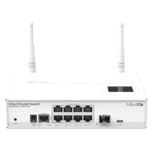 ROUTER SWITCH MIKROTIK CLOUD CRS109-8G-1S-2HND-IN