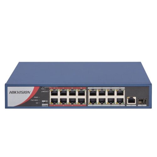 SWITCH HIKVISION DS-3E0318P-E/M(B) 16 PUERTOS