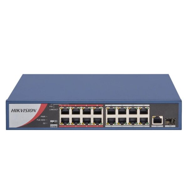 SWITCH HIKVISION DS-3E0318P-E/M(B) 16 PUERTOS