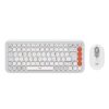 TECLADO LOGITECH 920-013055 POP ICON COMBO WIR BLANCO
