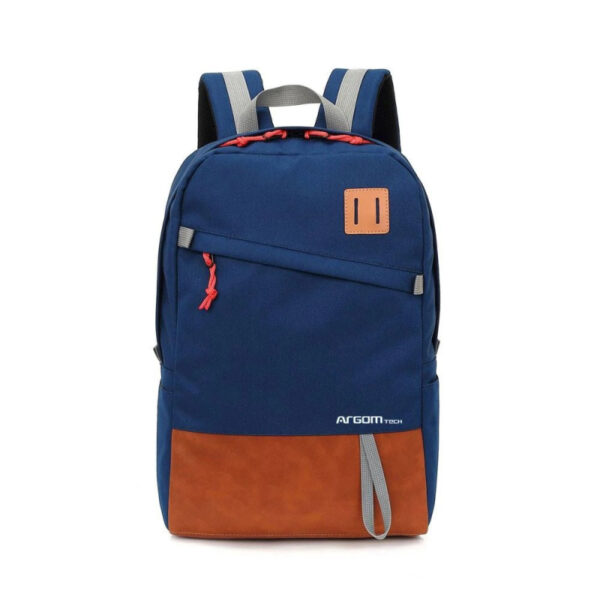 MOCHILA ARGOMTECH ARG-BP-1340BL 15.6" AZUL/MARRON