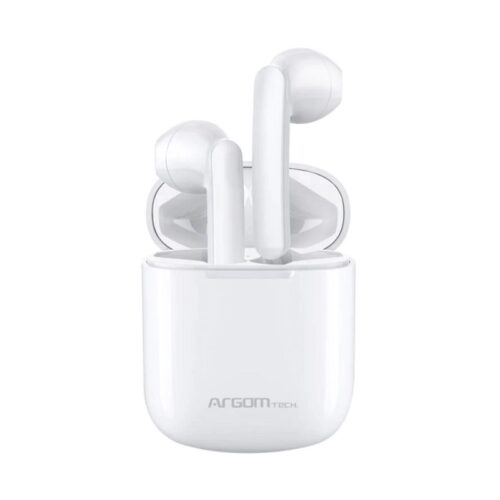 AURICULAR ARGOMTECH ARG-HS-5080WT BLANCO CON ACCESORIOS